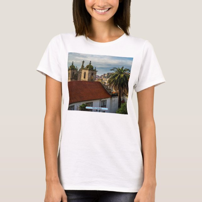 T-shirt Porto, Portugal (Devant)