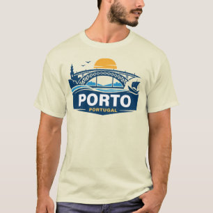 T-shirt Porto Portugal Europe