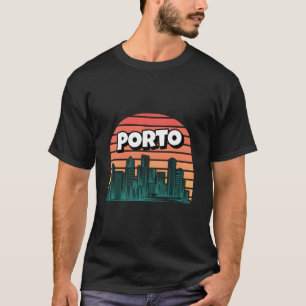 T-shirt Porto Portugal Voyageur portugais