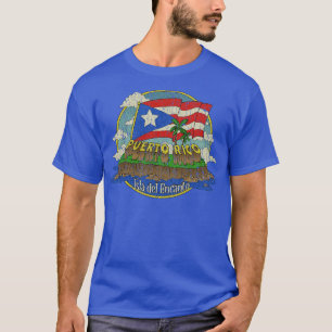T-shirt Porto Rico Isla del Encanto 1898