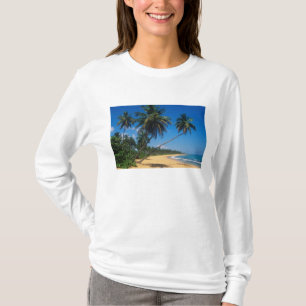 T-shirt Porto Rico, Isla Verde, palmiers.