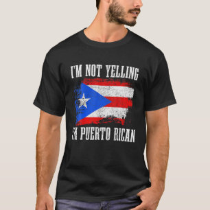 T-shirt Porto Rico, je ne hurle pas la fête funny de Porto