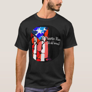 T-shirt Porto Rico Mosaic Mejor regalo boricua