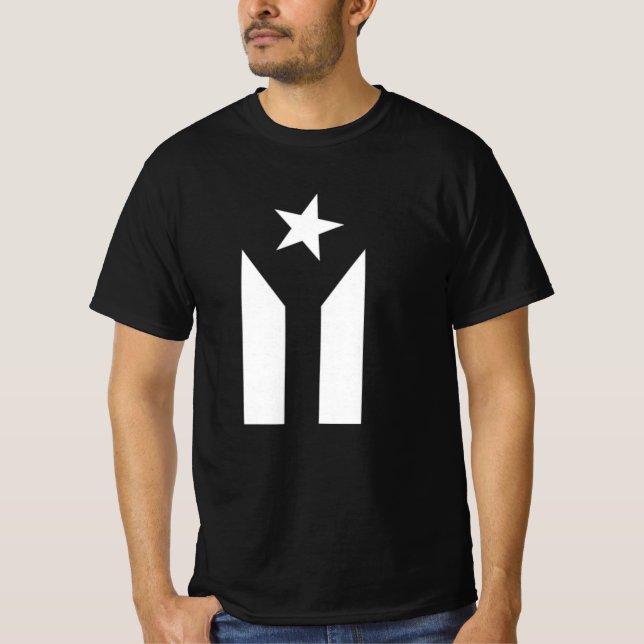 T-shirt Porto Rico NOIR (Devant)