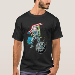 T-shirt Porto Rico Pride Boricua Aunque Naciera En La Lun