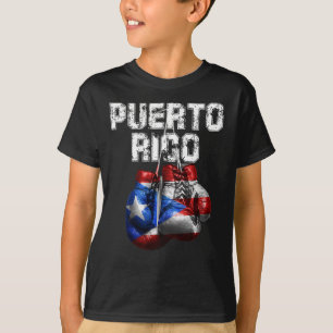 T-shirt Porto Rico Pride - Gants de boxe Vintages