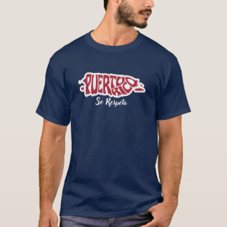 T-shirt Porto Rico Se Respeta - Hommes