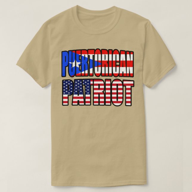 T-shirt Portoricain Américain Patriot Fierté Patrimoine Dr (Design devant)