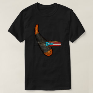 T-shirt Portoricain Drapeau Guiro Boricua Instruments