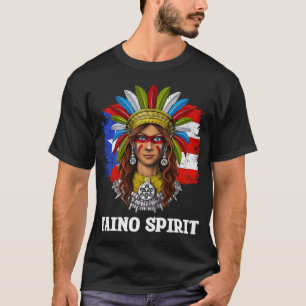 T-shirt Portoricain Taino Warrior