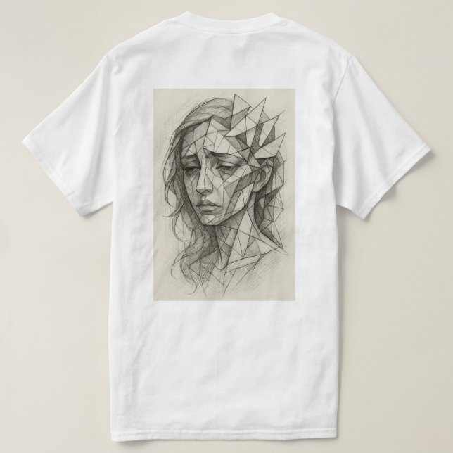 T-shirt Portrait Art (Design dos)