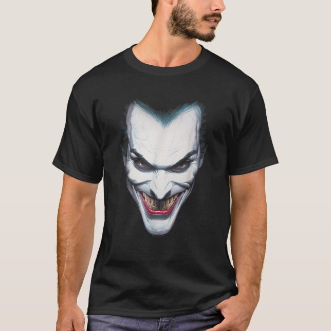 T-shirt Portrait Batman Joker (Devant)