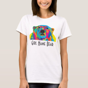 T-shirt Portrait couleurs OURS