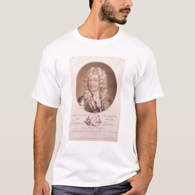 T-shirt Portrait d'Abraham Duquesne (Devant)