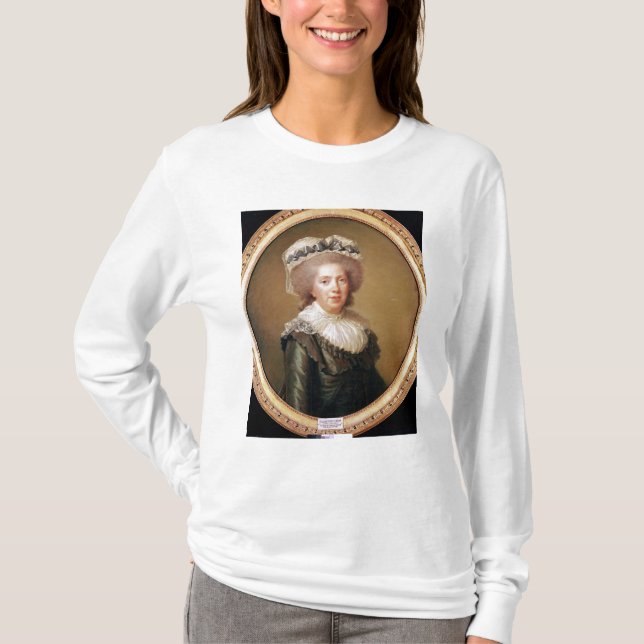 T-shirt Portrait d'Adelaïde De France 1791 (Devant)