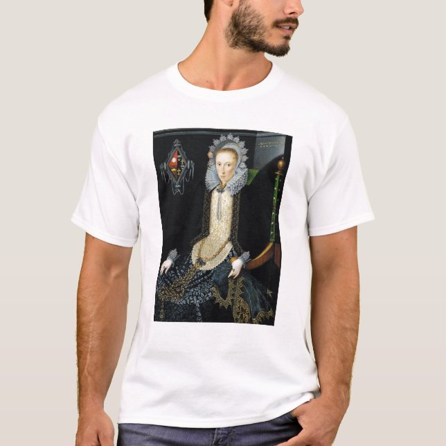 T-shirt Portrait d'Adriana van Nesse, 1611 (Devant)