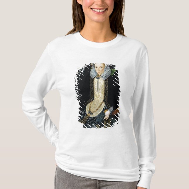 T-shirt Portrait d'Adriana van Nesse, 1611 (Devant)