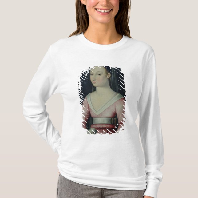 T-shirt Portrait d'Agnès Sorel (Devant)