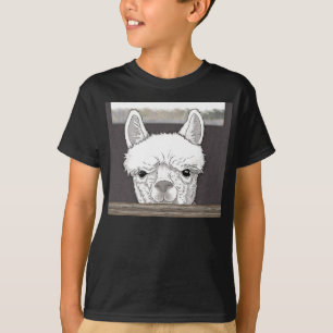 T-shirt Portrait d'Alpaca