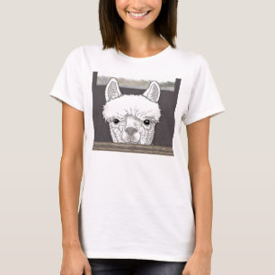 T-shirt Portrait d'Alpaca
