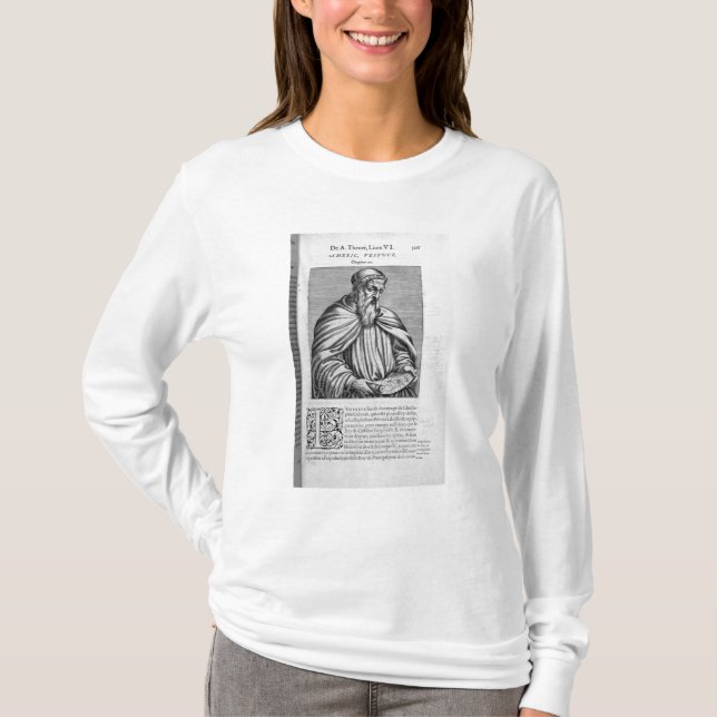 T-shirt Portrait d'Amerigo Vespucci (Devant)