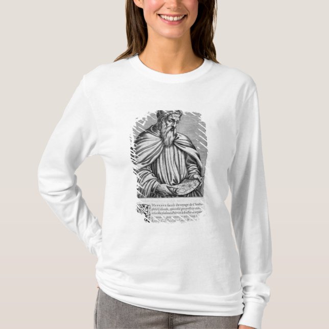 T-shirt Portrait d'Amerigo Vespucci (Devant)