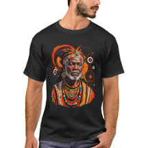 Portrait d'Ancien Spirituel Africain | Ancestral