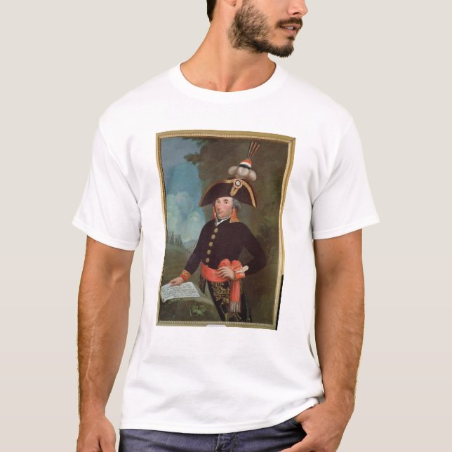 T-shirt Portrait d'André Massena (Devant)
