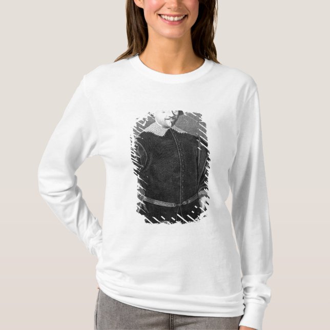 T-shirt Portrait d'Antony van Diemen (Devant)