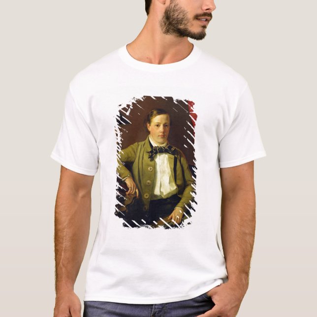T-shirt Portrait d'Apollon Maykov, 1840 (Devant)