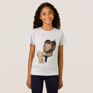 T-Shirt Portrait d'aquarelle d'enfants de mêmes parents de