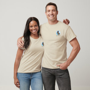 T-shirt Portrait d'art humoristique de cheval souriant