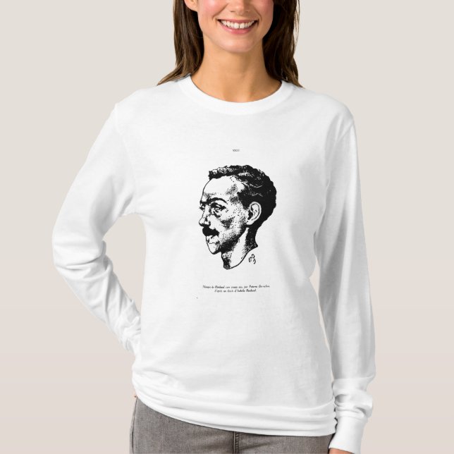 T-shirt Portrait d'Arthur Rimbaud (Devant)