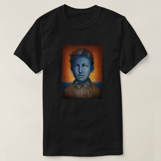 T-shirt Portrait d'Arthur Rimbaud (Design devant)