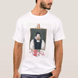 T-shirt Portrait de 1500-81) évêques de Richard Cox (d'Ely