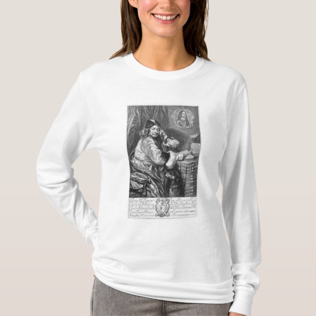 T-shirt Portrait de 1612-83) restaurations de Thomas (Devant)