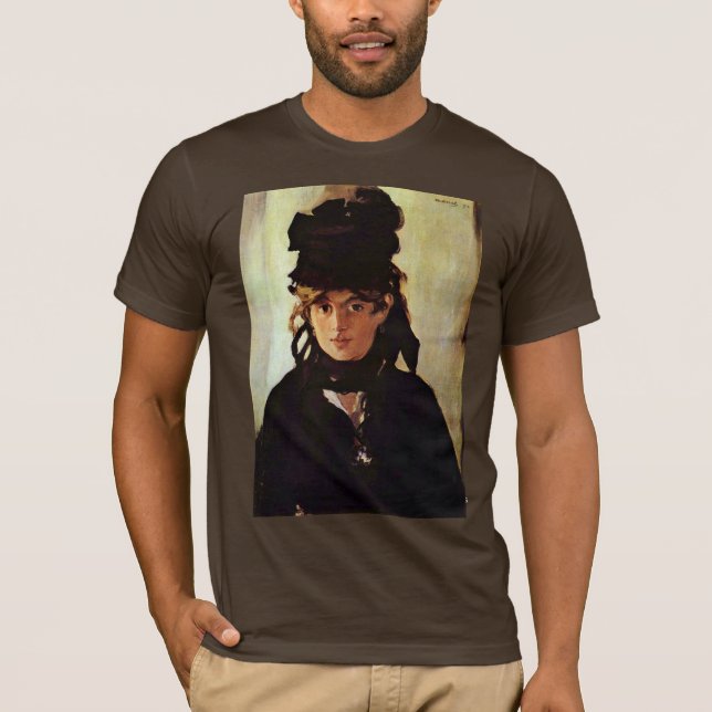T-shirt Portrait de Berthe Morisot (Devant)