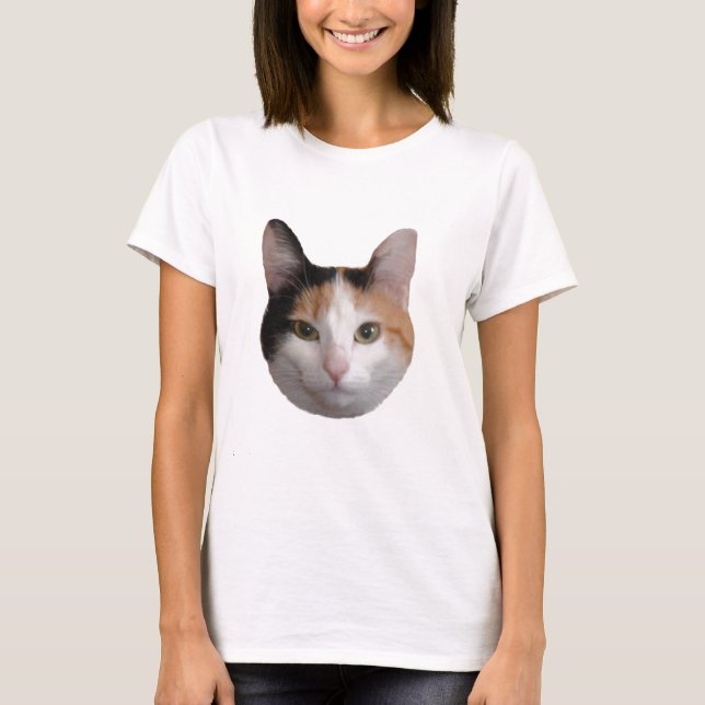 T-shirt Portrait de Calico (Devant)