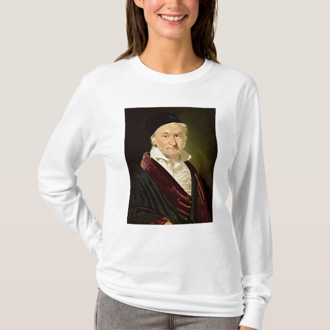 T-shirt Portrait de Carl Friedrich Gauss, 1840 (Devant)