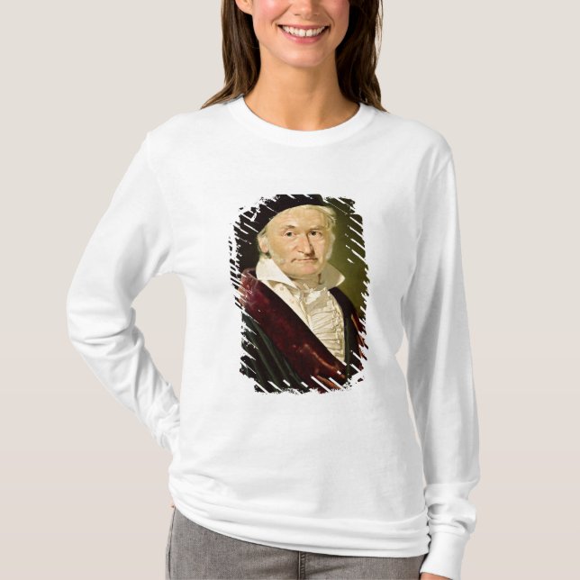 T-shirt Portrait de Carl Friedrich Gauss, 1840 (Devant)