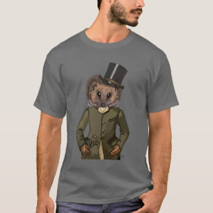 T-shirt Portrait de cavalier de hérisson