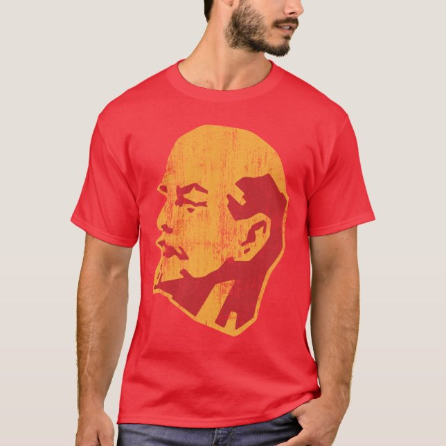T-shirt portrait de cccp de Vladimir Lénine (Devant)