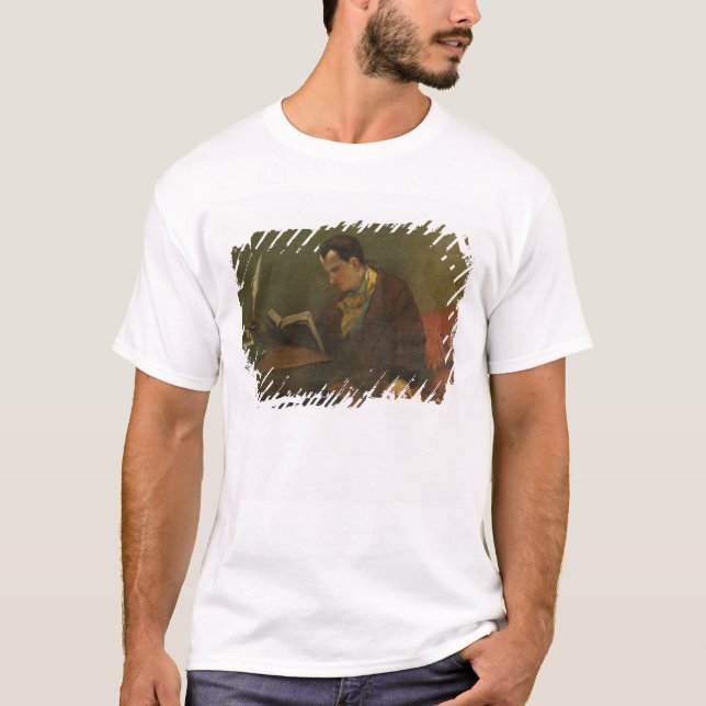 T-shirt Portrait de Charles Baudelaire 1847 (Devant)