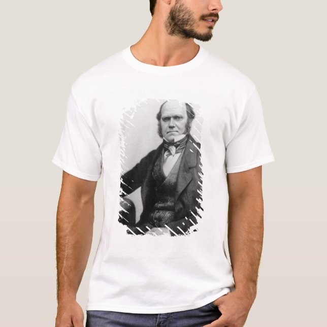 T-shirt Portrait de Charles Darwin, 1854 (Devant)