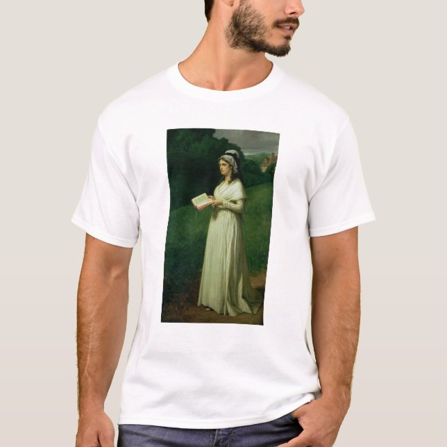 T-shirt Portrait de Charlotte Corday (Devant)
