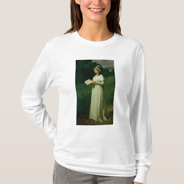 T-shirt Portrait de Charlotte Corday (Devant)