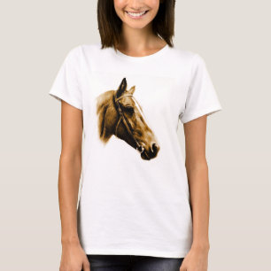 T-shirt Portrait de cheval