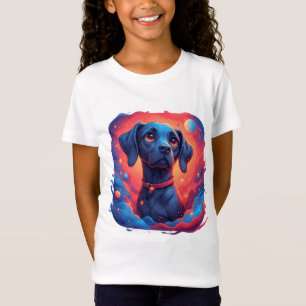 T-Shirt Portrait de Chien Adorable