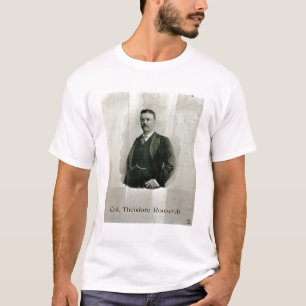 T-shirt Portrait de colonel Theodore Roosevelt (litho)