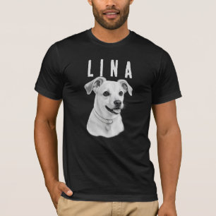 T-shirt Portrait de compagnie personnalisé